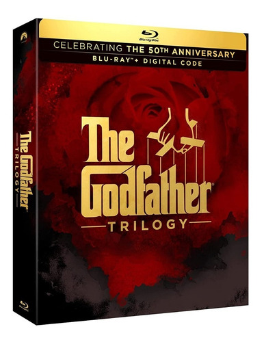 Blu Ray The Godfather Trilogy 50 Anniversario Padrino Box 