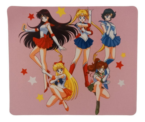 Mouse Pad Sailor Moon Venus Mars Jupiter Gastovic Anime