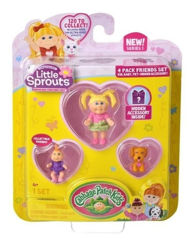 Little Sprouts Figuras Muñecos Pack X 4