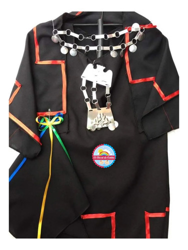 Traje De Mapuche Niña