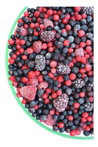 Mix De Frutos Azules Congelados I Q F - 1 Kg