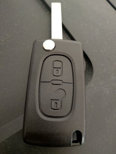 Carcasa Llave Peugeot Con Logo 207/307/308/407/408 2 Botones