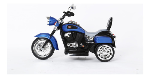 Moto Eléctrica Infantil A Batería Azul Cm-shj61501