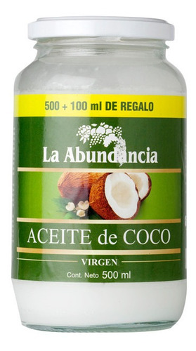 Oferta!! Aceite De Coco Virgen 600 Ml 