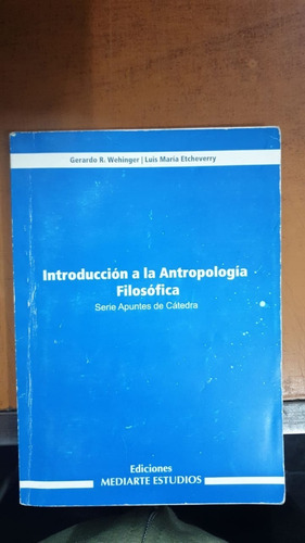 Introduccion A La Antropologia Filosofica-libreria Merlin