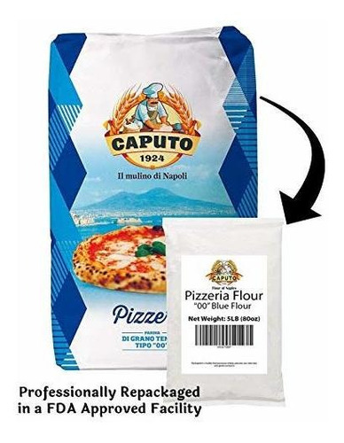 Imagen 2 de 2 de Caputo 00 Pizzeria Harina 5lb Bolsa