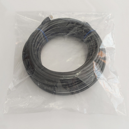 Imagen 6 de 6 de Cable Ethernet Cat 6 Exterior Blindado De 40 Metros Gigabit