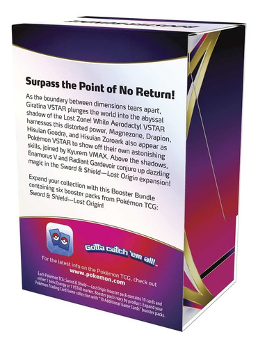 Pokémon Tcg: Sword Shieldlost Origin Booster Bundle