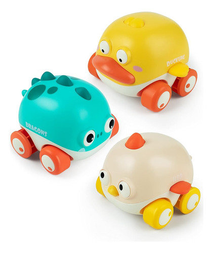 ~? Vanmor Animal Car Toys Para Regalos De Niño De 1 Año, Jug