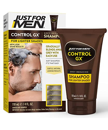 Solo Para Hombres Control Gx Gris Reducing Shampoo Mpjcp