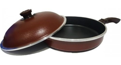 Sarten Con Tapa Antiadherente Olla Horno Doña Tina 3002 3lts