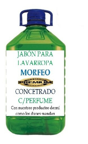 Jabón Para Lavarropa Premium Con Perfume 5 Litros