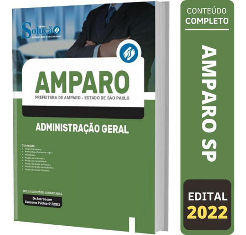 Apostila Prefeitura Amparo Sp - Administração Geral