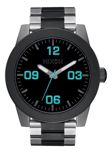 Reloj Nixon Corporal Ss A346 Resistente Al Agua 100 M Para H