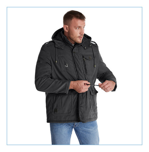 Chaqueta Esquí Para Hombre Chaqueta Polar Senderismo Capucha