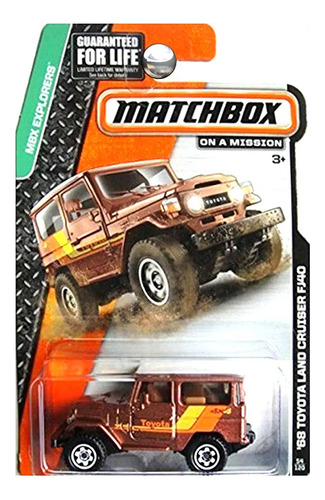 Matchbox Mbx Exploradores &#39;68 toyota Land Cruiser Fj40.