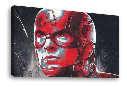 Cuadro Decorativo Canvas Moderno Capitán América 3