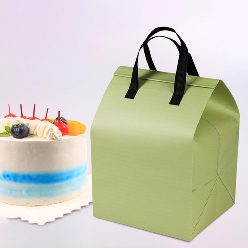 Bolsa Térmica Para Repostería Y Snacks Frescos Verde