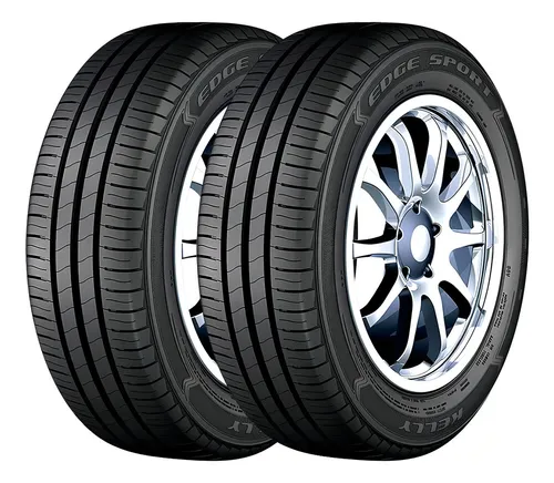 comprar Kit 2 Pneus 205\u002F55r16 Goodyear Edge Sport 91v Índice De Velocidade V