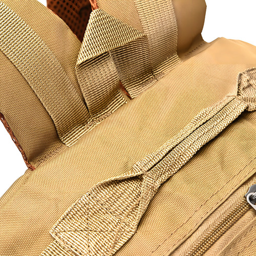 Mochila Hombre Portanotebook Reforzada Grande Viaje Color Marrón Diseño De La Tela Lisa