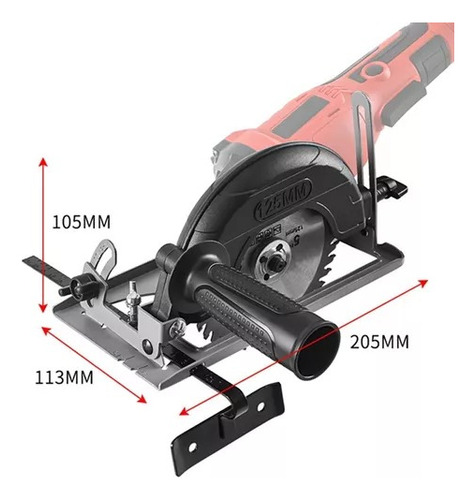 Adaptador Convertidor De Amoladora 45 ° A Máquina De Corte