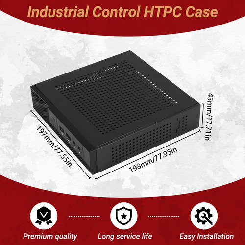 Carcasa De Escritorio Itx Computer Case Tx02 Industrial Cont