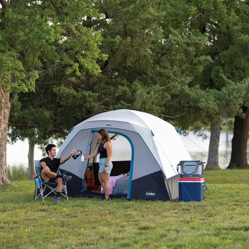 Carpa Iglú Core 6 Person Instant Cabin Tent Gris
