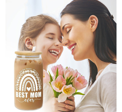 Regalos Personalizados Para Mamá Vasos De Vidrio Personaliza