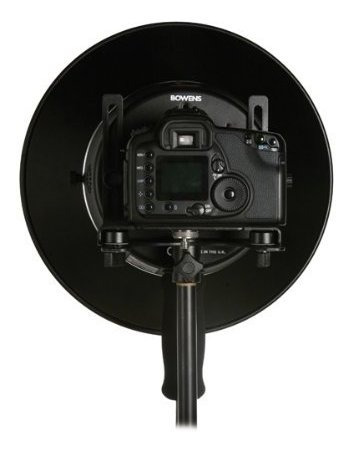 Bowens Bw-7674 130 Grados Reflector De Anillo Blanco (negro)
