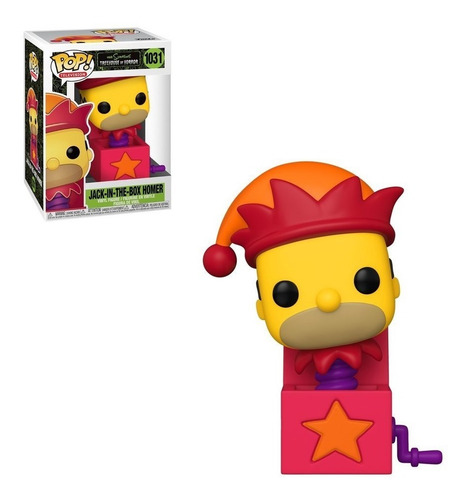 Funko Pop Animation: Simpsons- Homer Jack-in-the-box