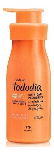 Perfume Natura para mujer, regalo, crema y jabón Tododia, fragancia de rosa, mango y agua de coco