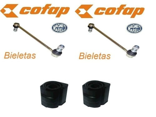 Par De Bieleta Cofap + Bucha Da Barra Citroen C3