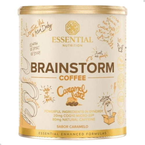 Brainstorm Coffee Energia 186g Essential Nutrition