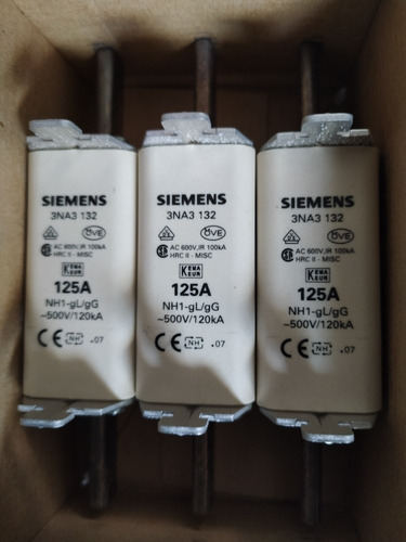 Fusible Siemens Nh T01 125a