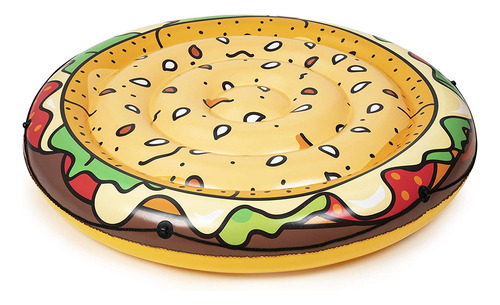 Colchoneta Flotador Inflable Pileta Burger Bestway