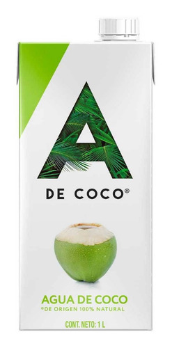 Agua A De Coco De Coco 1l