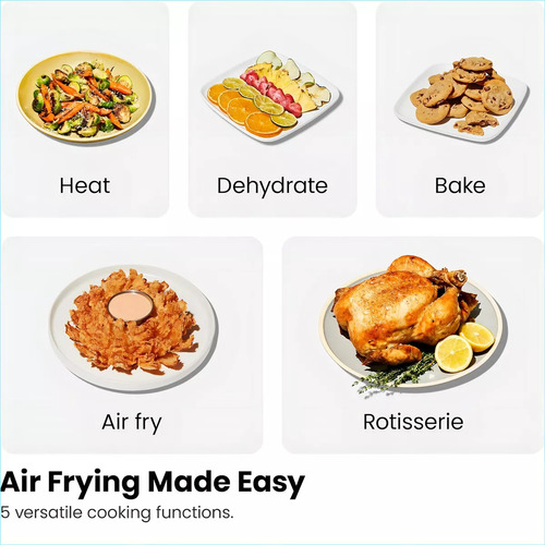 Chefman Freidora De Aire Digital Multifuncional De 11 L (Reacondicionado)