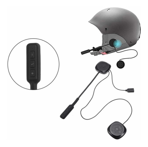 Manos Libres Bluetooth Para Casco De Moto, Estereo. En Caja