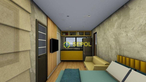 Imagem 4 de 27 de Studio Com 1 Dormitório Para Alugar, 30 M² Por R$ 1.090,00/mês - Parque Da Vila Prudente - São Paulo/sp - St0006