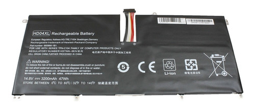 Bateria Comptible Con Hp Envy Spectre Xt 13-2113tu Litio A