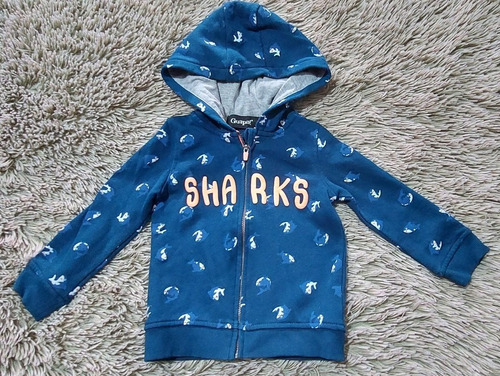 Sweater Buzo Campera Guapa Sharks Bebe Beba Baby Niño Niña