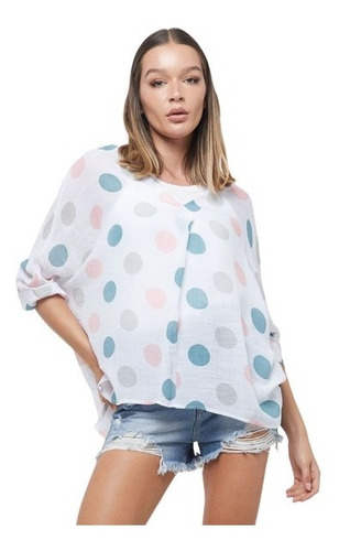 Blusa Dama Rocco - Modelo Diva T731612 Talles Del S Al 3xl