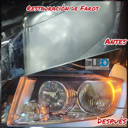 Restauración De Faros Con Polimero Líquido 