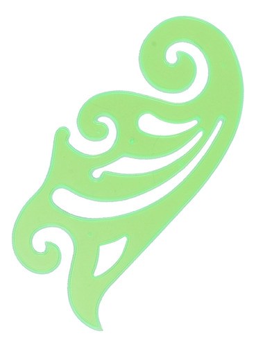 Plantilla De Dibujo Curva De 8 Piezas Multifuncional En Form