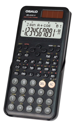 Osalo Calculadora Cientifica 240 Funcion 2 Linea Pantalla Ca