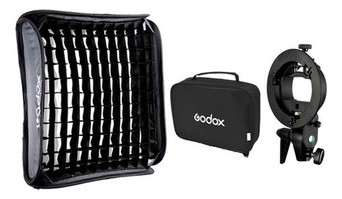 Kit Softbox Handy Con Grid 60 X 60cm Con Bracket S2 Godox