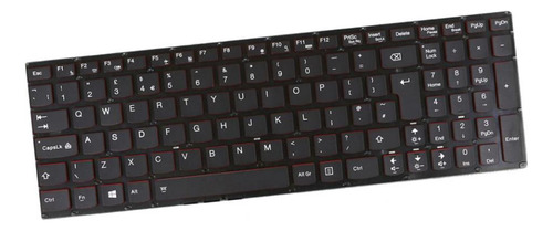 Teclado Compatível Com Lenovo Y50-70 Y70-70 Uk Teclado Sem