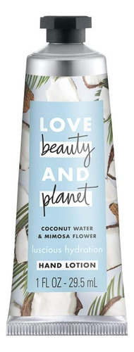 Love Beauty And Planet Locin De Manos Con Agua De Coco Y Flo