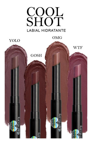Imagen 3 de 10 de Bálsamo Reparador Filtro Solar Labial Cool Shot Karma Pink