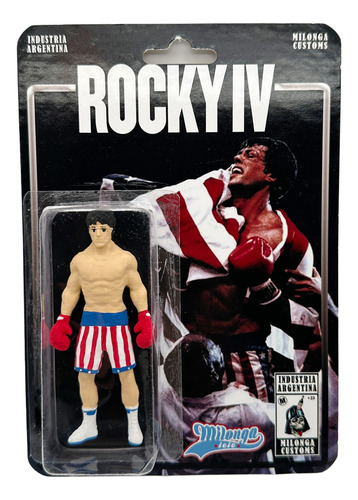 Rocky Balboa Stallone Figura Muñeco Coleccion Boxeo